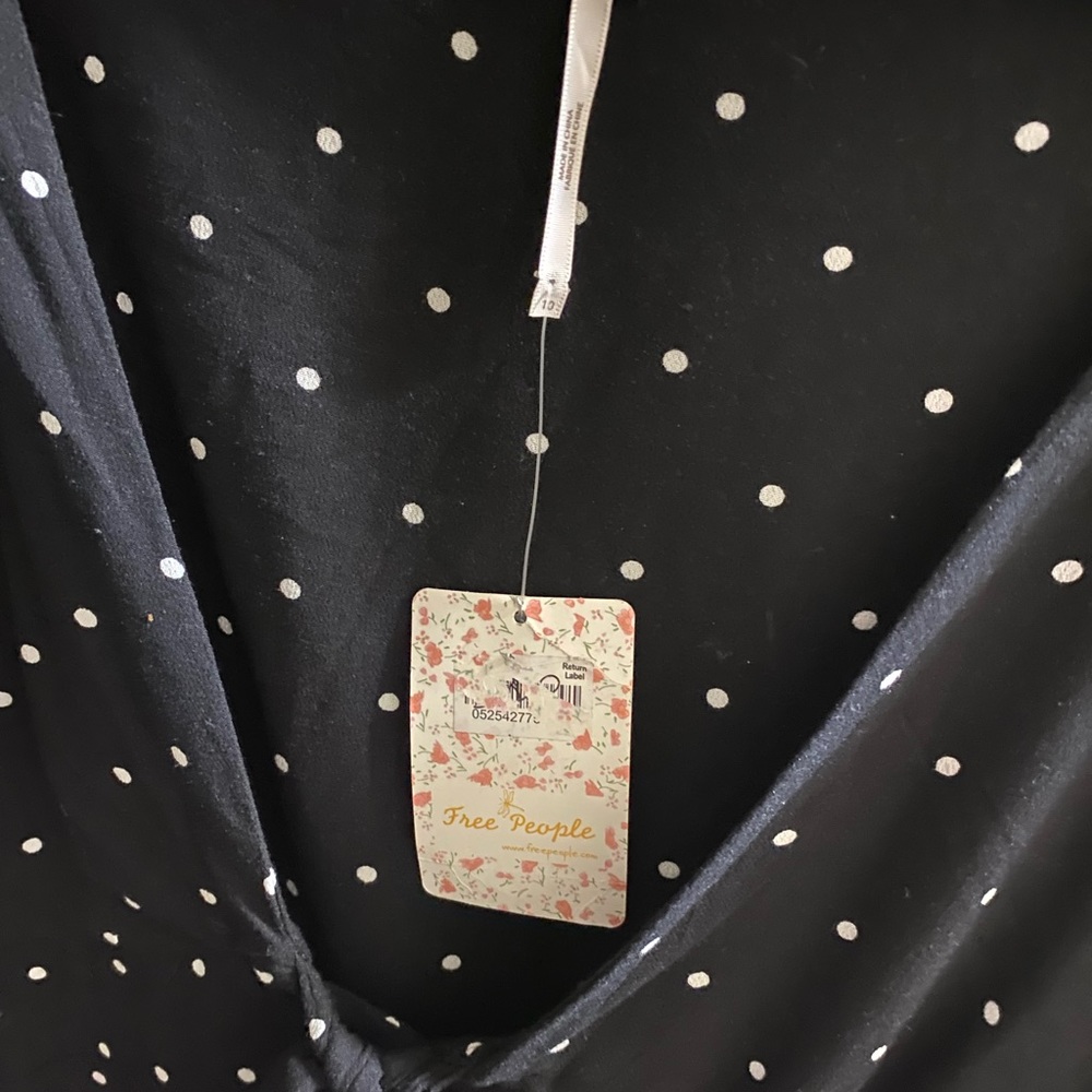 Free people polka dot dress